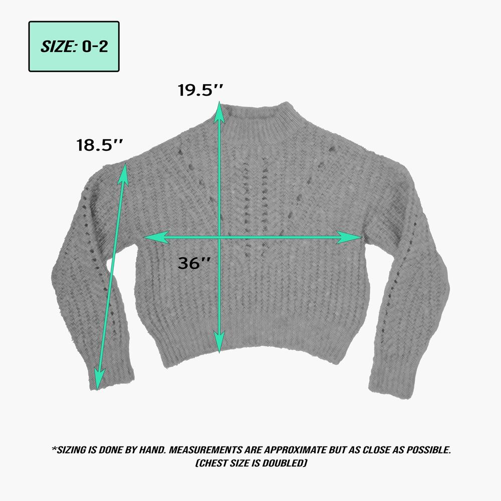 TOPSHOP Women's Textured Chunky Pointelle Pullover Sweater (Pink | Size XS) - Picture 5 of 5